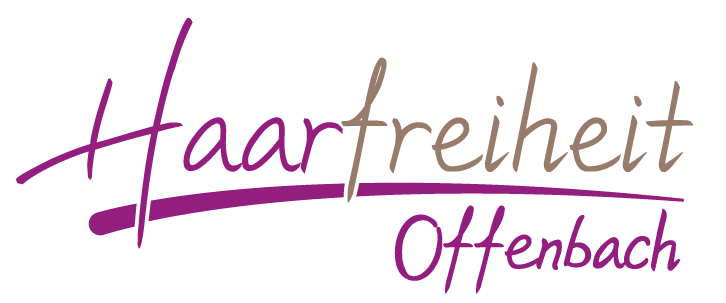 Logo Haarfreiheit Offenbach lila braun